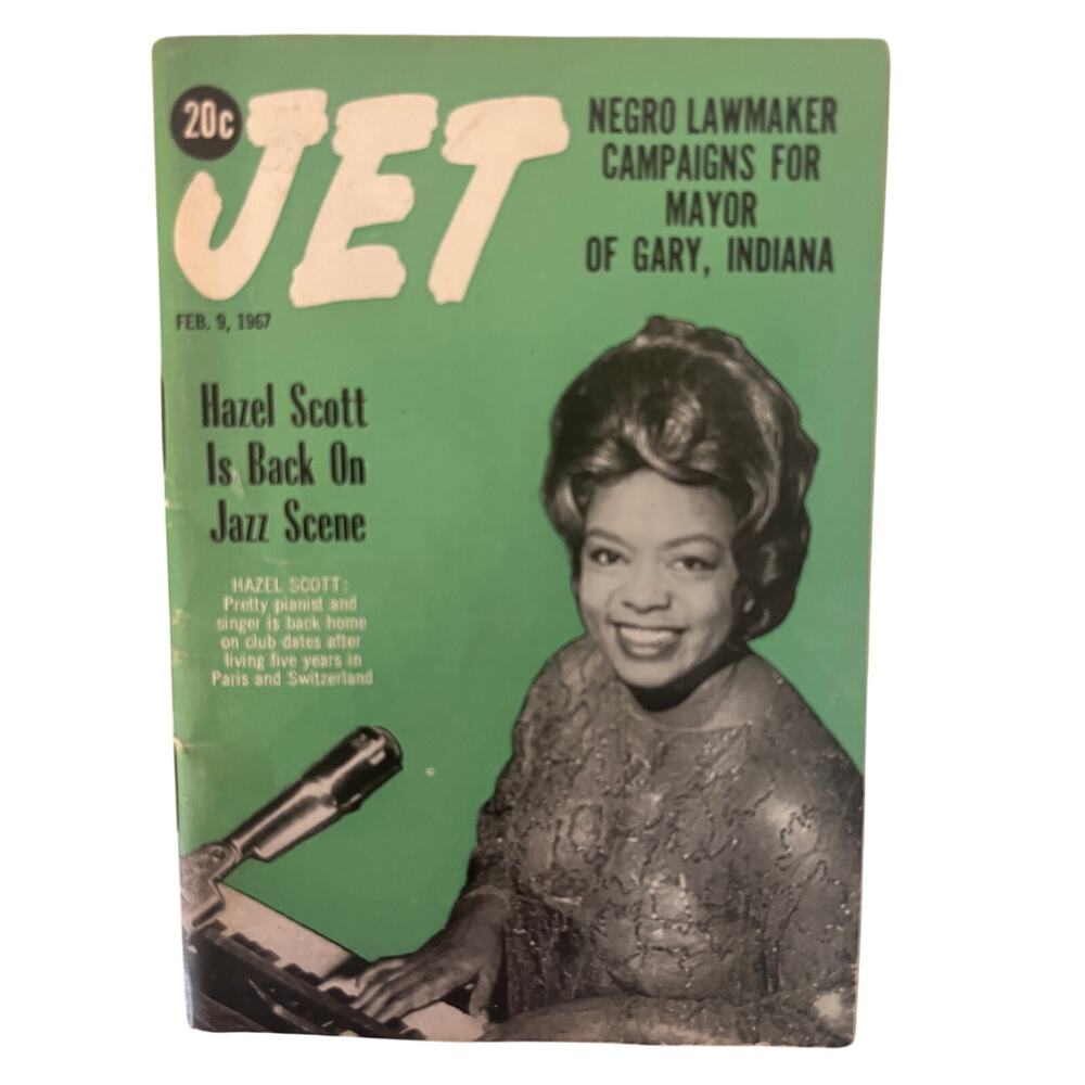 JET Magazine Feb 9 1967 Hazel Scott Richard Hatcher Gary Indiana Black History